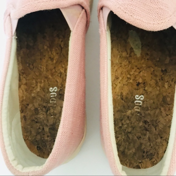 Soludos Dusty Pink Llama Slip On‎ Sneakers Shoes 8 - Picture 3 of 9
